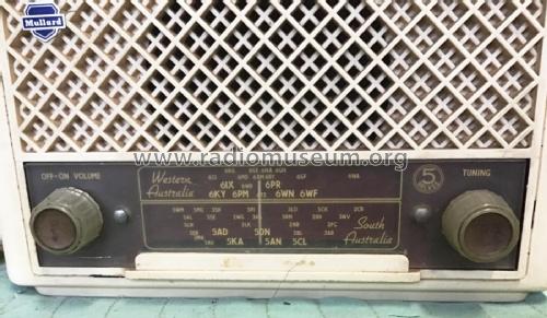 5 Valves MAS1115; Mullard Radio (ID = 2989784) Radio