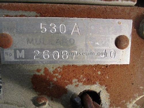 530; Mullard NZ, C. & A. (ID = 3166068) Radio
