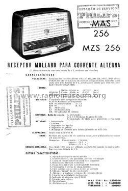 MAS256; Mullard Wireless, (ID = 2658089) Radio