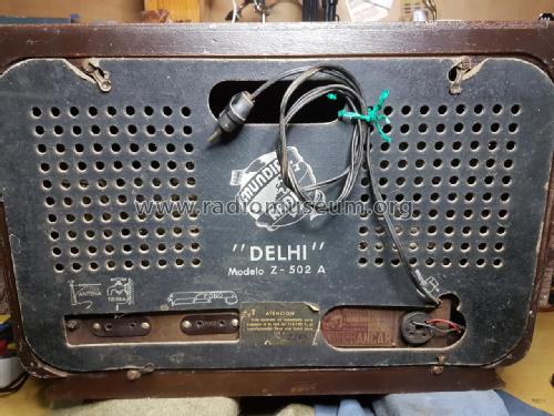 Delhi Z-502 A; Mundial Radio; (ID = 2381788) Radio
