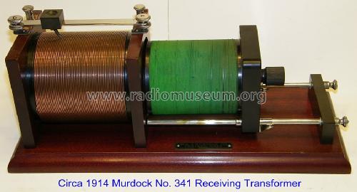 Loose Coupled Receiving Transformer No. 341; Murdock, WM.J. Co.; (ID = 1325976) mod-pre26