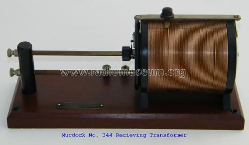 Loose Coupled Receiving Transformer No. 344; Murdock, WM.J. Co.; (ID = 1915890) mod-pre26
