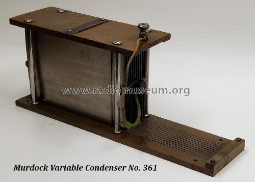 Variable Slide Condenser No. 361; Murdock, WM.J. Co.; (ID = 2452097) Radio part