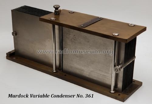 Variable Slide Condenser No. 361; Murdock, WM.J. Co.; (ID = 2452100) Radio part