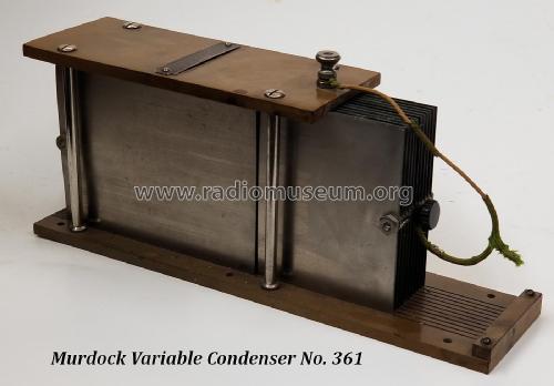 Variable Slide Condenser No. 361; Murdock, WM.J. Co.; (ID = 2472124) Radio part