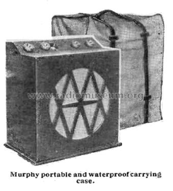 4-Valve Screen Grid Portable B4 First cabinet design; Murphy Radio Ltd.; (ID = 2733377) Radio