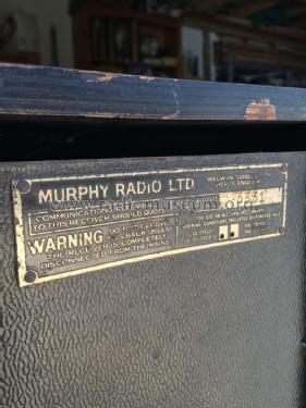 A30C; Murphy Radio Ltd.; (ID = 2031485) Radio