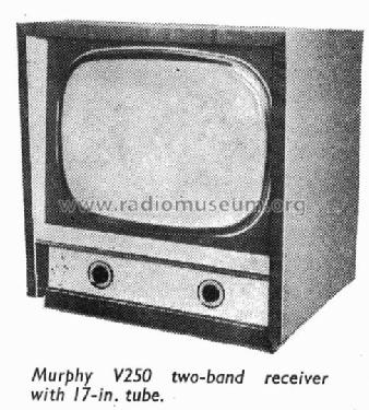 V250; Murphy Radio Ltd.; (ID = 1872237) Television