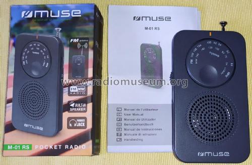Pocket Radio M-01 RS; Muse brand, New-One (ID = 2696164) Radio