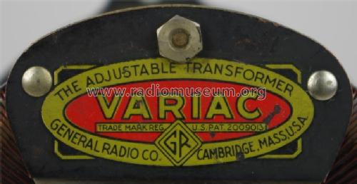 Variac 200-CU ; General Radio (ID = 1876511) Equipment