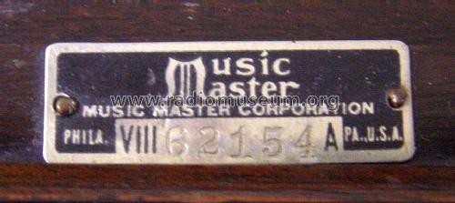 VIII ; Music Master Corp. (ID = 1770433) Speaker-P