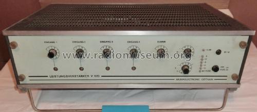 Universal-Mischverstärker V920; Musikelectronic (ID = 1821289) Ampl/Mixer