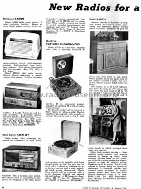 PT-10 portable Phonograph ; Musitron Co., 'The', (ID = 1063987) R-Player