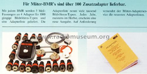 Bildröhren-Meß-Regenerator BMR90; Müter, Ulrich; Oer- (ID = 1320785) Ausrüstung