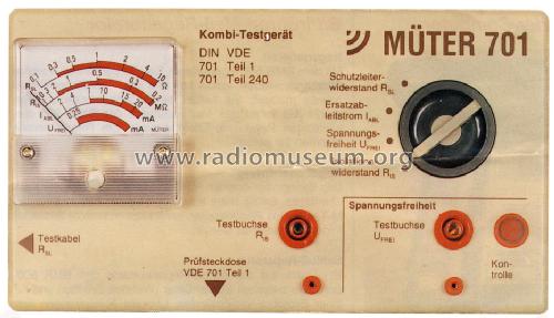 Kombi-Testgerät SP 701G; Müter, Ulrich; Oer- (ID = 1676178) Equipment