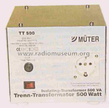 Trenn-Transformator TT500; Müter, Ulrich; Oer- (ID = 413836) Ausrüstung