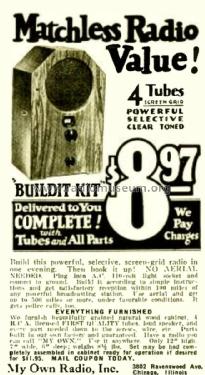 4tubes ; My Own Radio Inc.; (ID = 1882208) Kit