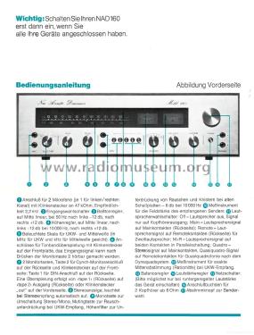 160; NAD, New Acoustic (ID = 1943677) Radio