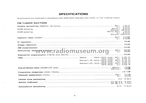 AM/FM Stereo Tuner 402; NAD, New Acoustic (ID = 1857211) Radio