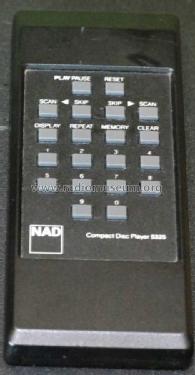 Compact Disc Player 5325; NAD, New Acoustic (ID = 2381180) R-Player