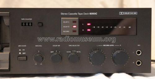 Stereo Cassette Tape Deck 6050 C; NAD, New Acoustic (ID = 2094503) Ton-Bild