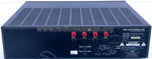 Stereo Power Amplifier 2155; NAD, New Acoustic (ID = 2384260) Ampl/Mixer