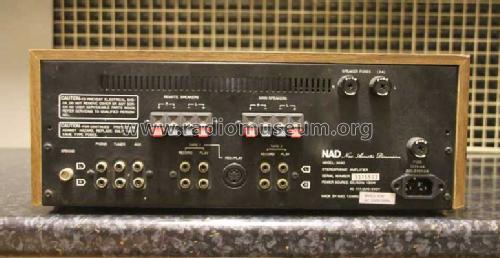 Stereophonic Amplifier 3030; NAD, New Acoustic (ID = 1547145) Ampl/Mixer