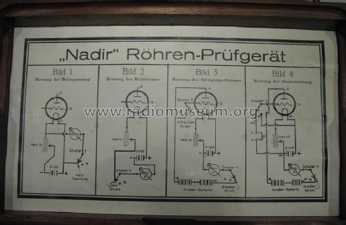 Röhrenprüfgerät Type XVI ; Nadir, Deutawerke; (ID = 528319) Equipment