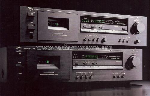 2 Heads Cassette Deck CR-2; Nakamichi Co.; Tokyo (ID = 699401) R-Player