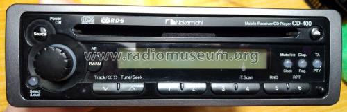 Mobile Receiver/CD Player CD-400; Nakamichi Co.; Tokyo (ID = 2379731) Autoradio