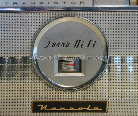 Highest Transistor 3 Band Hi-Fi 8TP-803L; Nanaola Nanao Radio (ID = 992361) Radio