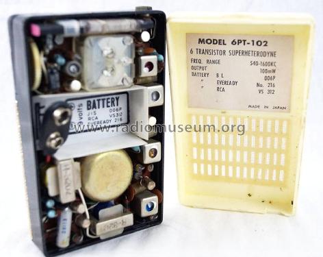 NRC 6 Transistor 6TP-102; Nanaola Nanao Radio (ID = 1564388) Radio