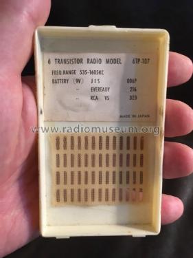 NRC Transistor 6 6TP-107; Nanaola Nanao Radio (ID = 2348391) Radio