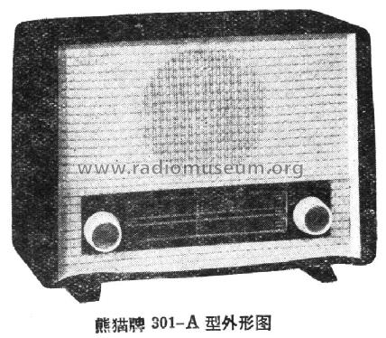 Panda 熊猫 301-A; Nanjing 南京无线电厂 (ID = 801929) Radio