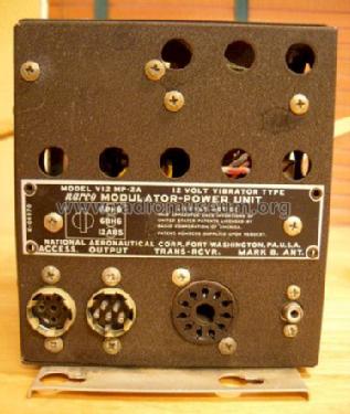 Modulator-Power Unit V12 MP-2A; Narco, National (ID = 1342939) Fuente-Al