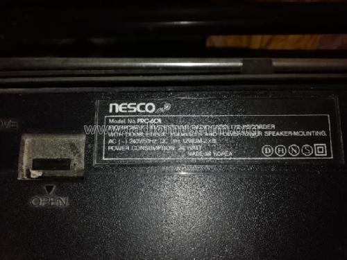 Natural Sound Highpower FM Stereo/AM Radio Cassette Recorder PRC-60E; Nesco Manufacturing (ID = 2809730) Radio