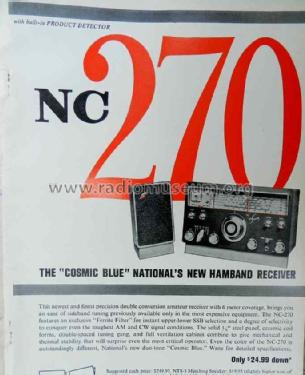Two Seventy 'Cosmic Blue' NC-270; National Company; (ID = 2657499) Amateur-R