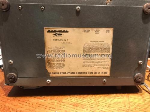 SW-54; National Company; (ID = 2290563) Amateur-R