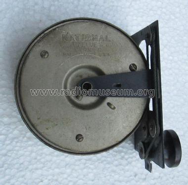 Velvet Vernier string drive tuning dial; National Company; (ID = 2144795) Radio part