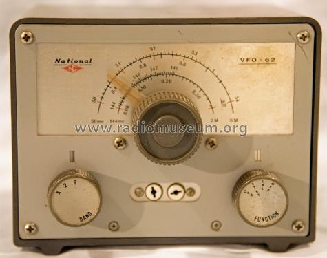 Frequency Oscillator VFO-62; National Company; (ID = 2053443) Amateur-D