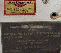 NC-TV7W ; National Company; (ID = 402741) Television