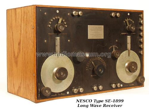 Long Wave Receiver Type SE 1899; National Electric (ID = 2139936) mod-pre26