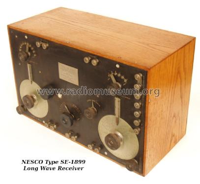 Long Wave Receiver Type SE 1899; National Electric (ID = 2139938) mod-pre26