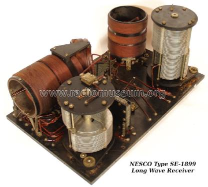 Long Wave Receiver Type SE 1899; National Electric (ID = 2139943) mod-pre26