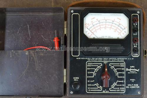 Professional Volt-Ohm-Mil-Ammeter 45; National Radio (ID = 2307707) Equipment