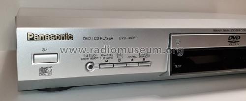 DVD/CD Player DVD-RV32; Panasonic, (ID = 2625216) Enrég.-R