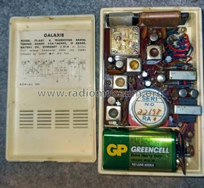 Galaxie 6 transistor FT-661; NEC Radio (ID = 2578853) Radio