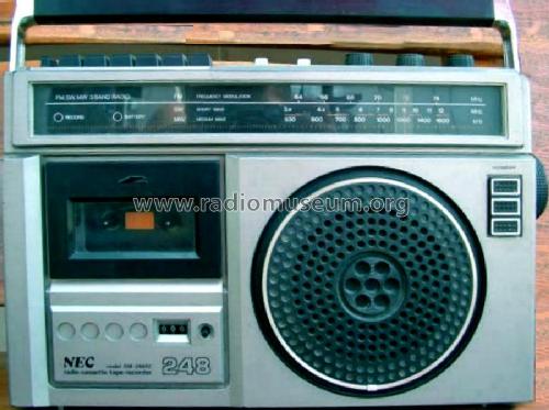 Radio Cassette Tape Recorder RM-248RE; NEC Corporation, (ID = 2490000) Radio