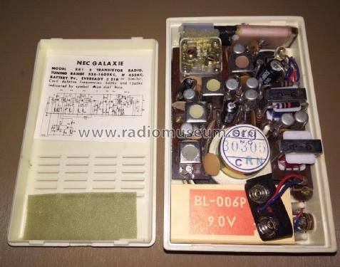 Galaxie 8 Transistor Super De Luxe 881; NEC Radio (ID = 1897863) Radio