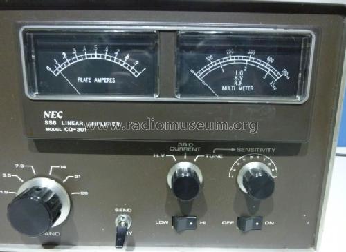 SSB Linear Amplifier CQ-301; NEC Corporation, (ID = 1278298) Amateur-D